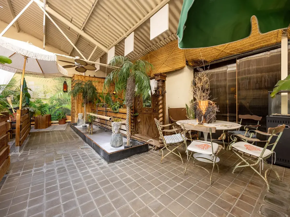 Terraza exterior hotel natura life gran via madrid